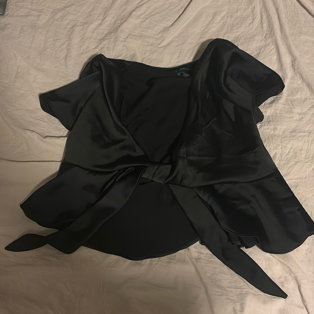 Target black tie top